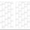 X47 Wochenkalender 2026