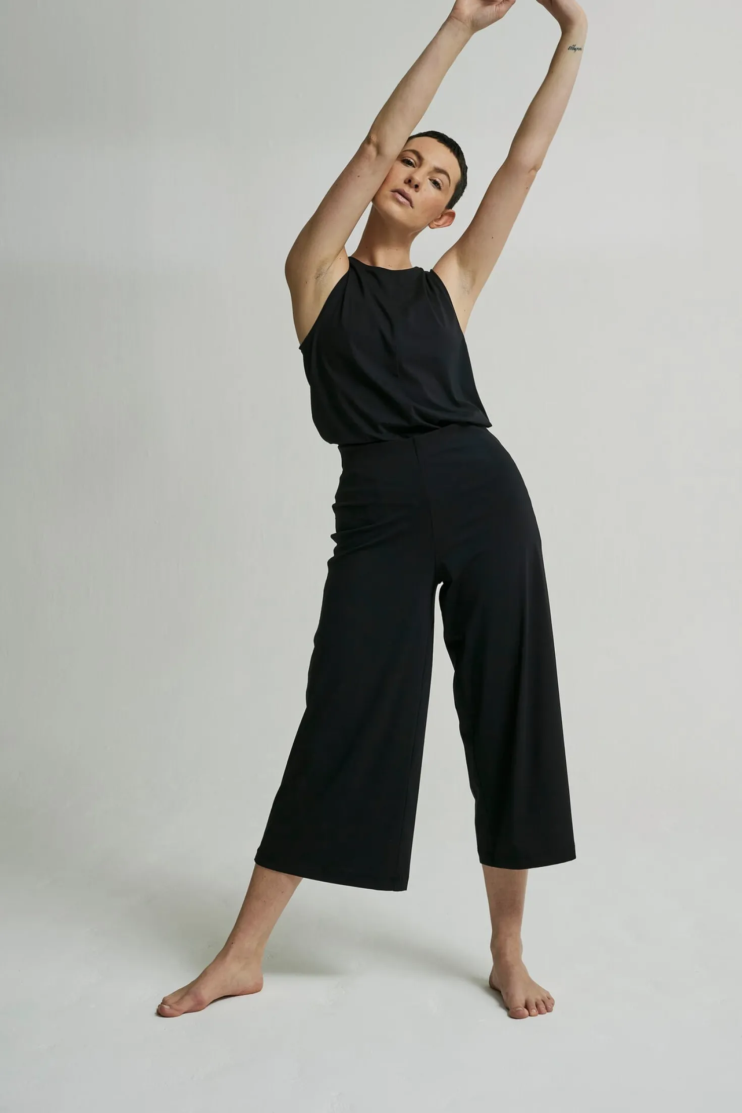 Yoga-3/4-Hose weites Bein