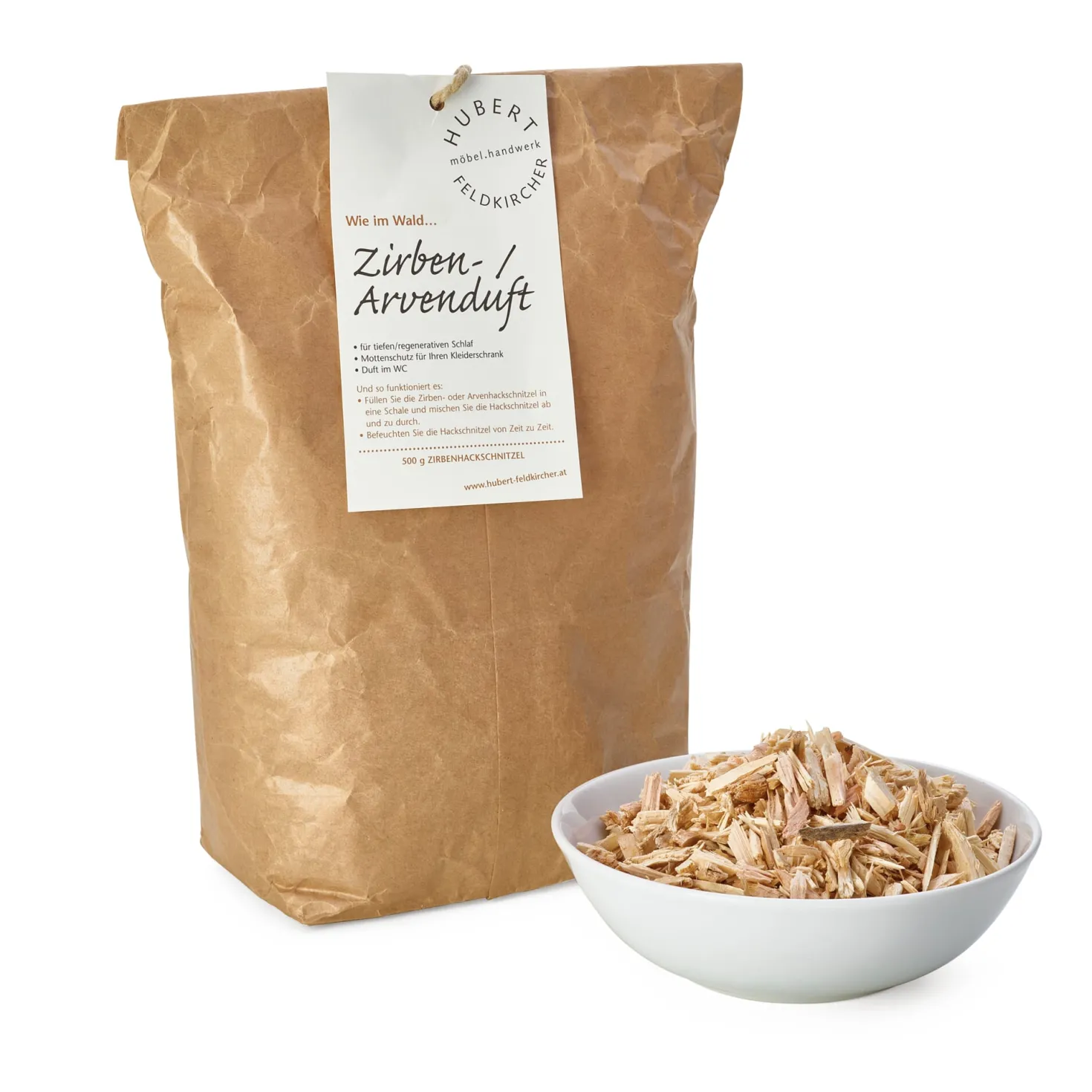 Zirbenholzschnitze