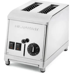 Zweischacht-Toaster Edelstahl